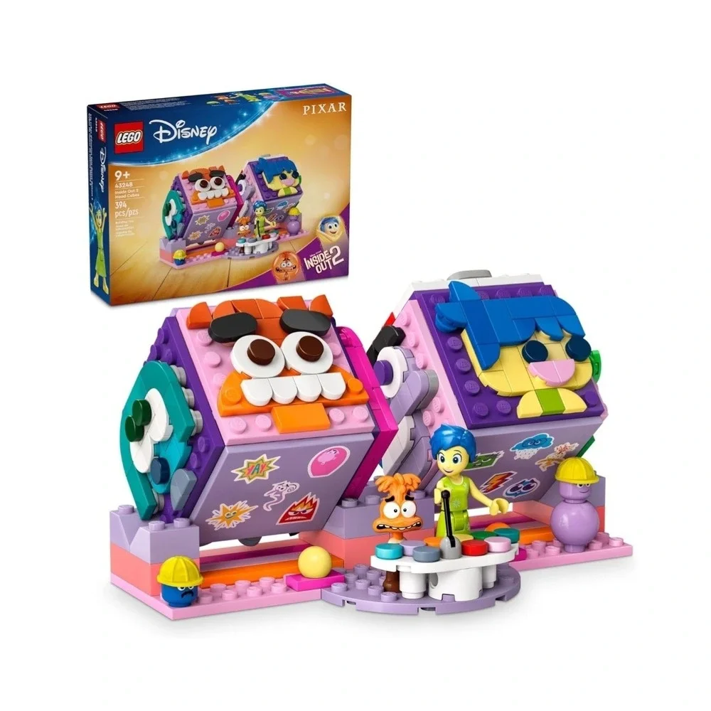 LEGO Disney Pixar Inside Out‎ 2 Mood Cubes 43248 Building Set 394 Pcs Joy A3